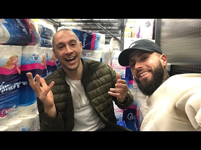 WE BUILT A FORT IN WALMART! | The Pun Guys