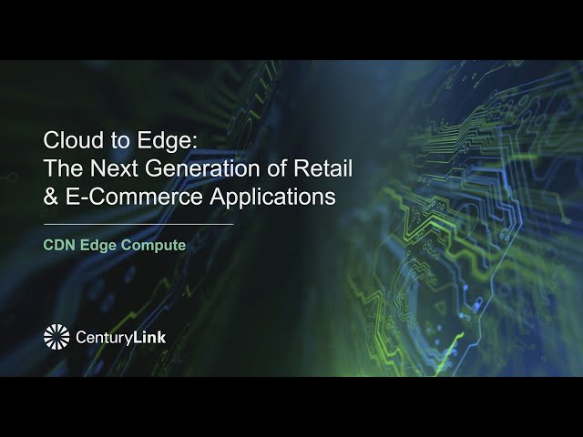 Architecting for the next generation of retail and e-commerce applications
