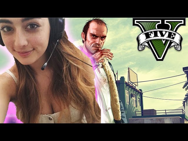 MEETING TREVOR! - GTA V Story and online with subs - PART 3