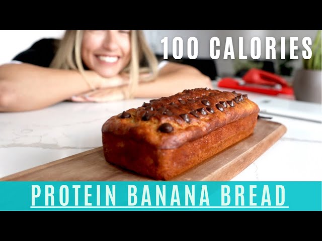 My Low Calorie High Protein Banana Bread Recipe