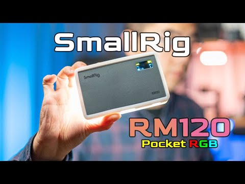 THIS Light is INTERESTING , Review on SmallRig RM120 Pocket RGB Video Light