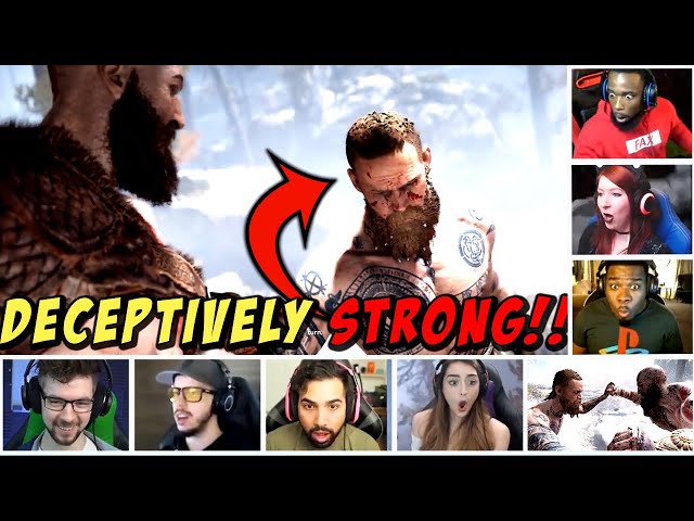 Gamers Reaction To The Surprising Strength Of The Stranger In God Of War 4 Mixed Reactions