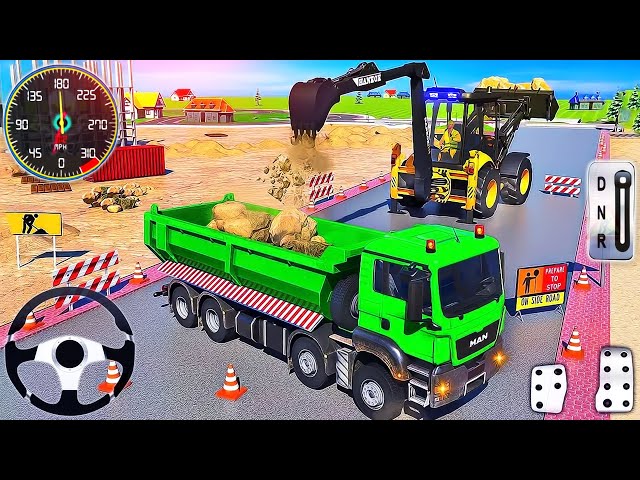 Railroad Builder Simulator 3D - Train Station Road Construction - Android GamePlay
