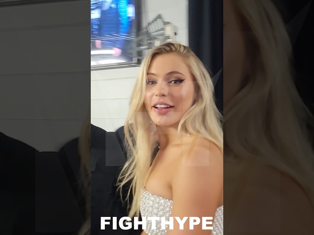 JAKE PAUL NEW GIRLFRIEND REACTS TO HIM DROPPING & BEATING NATE DIAZ
