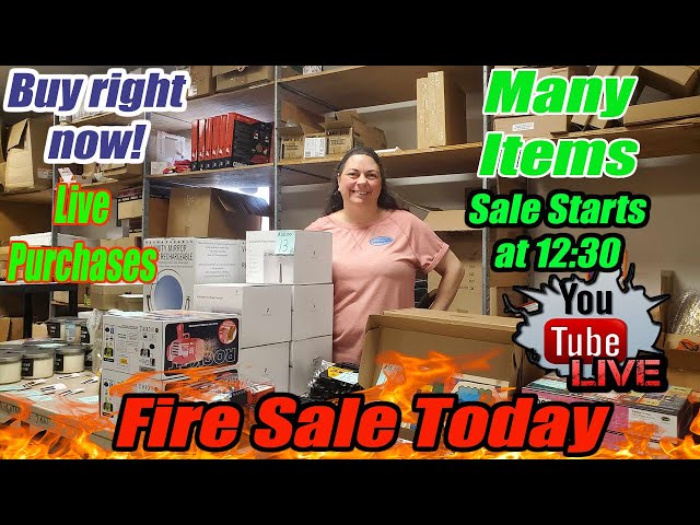 Live Fire Sale! Buy Direct from Me - Hooked on Pickin' Amazon FBA Seller is live!