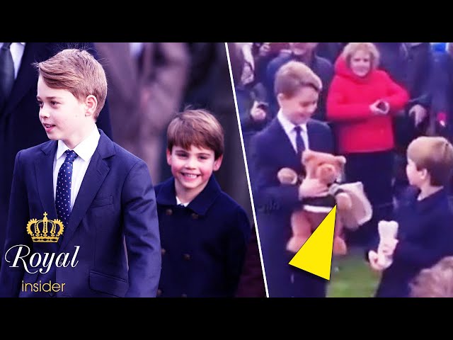 Brotherly Love Shines! George's Heartwarming Christmas Surprise for Louis Caught on Camera
