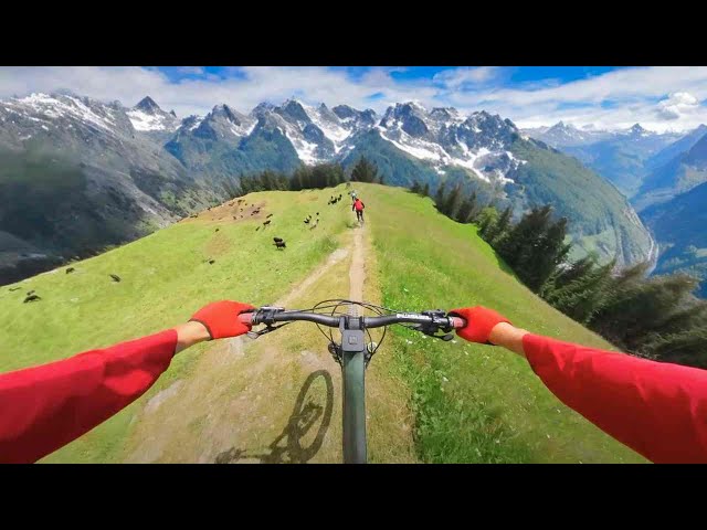 Riding The STEEPEST & Most Exposed Mountain Trails
