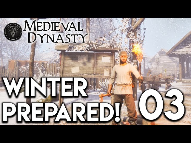 Medieval Dynasty Lets Play - Preparing For Winter! E3