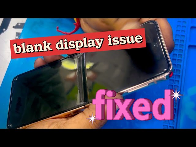 Samsung galaxy Z flip 4 blank display problem . Full video #mobilerepair @rahulreye