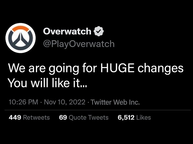 Blizzard are finally going to do THIS for Overwatch 2