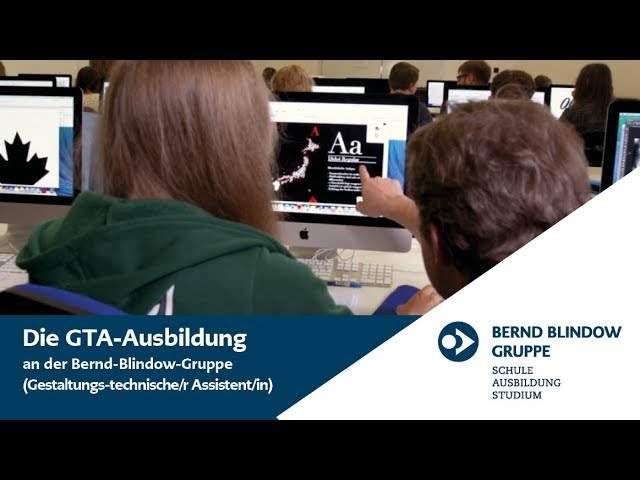 GTA Ausbildung - Gestaltungstechnischer Assistent | Bernd Blindow Gruppe