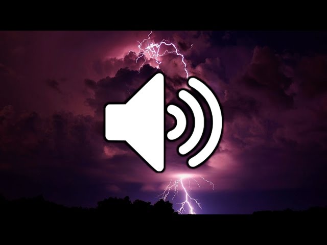 Thunder Clap Sound Effect HD (Best Thunder Quality)
