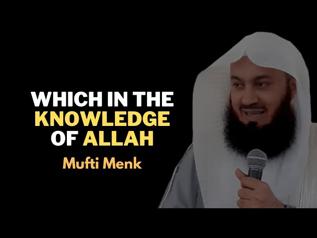 Which in the knowledge of Allah - Mufti Menk #muftimenk #islamic #allah #islam