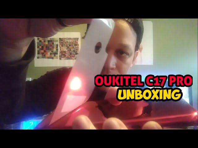 OUKITEL C17 PRO UNBOXING | FULL SCREEN HOLE-PUNCH DISPLAY MAPLE RED COLOR $159