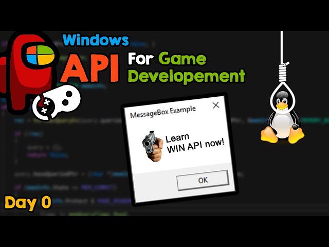 WIN API for Game Developers, day 0, introduction
