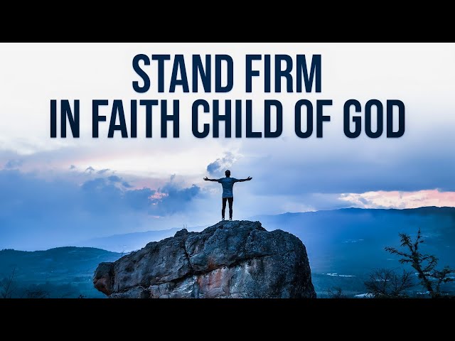 God Has Good Plans For You So Keep Standing Strong! (Inspirational & Motivational Video)