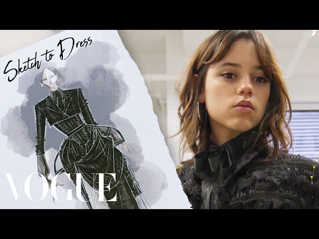 The Making of Jenna Ortega's Met Gala Dress | Vogue