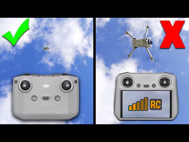 DJI Mini 3 Pro Controllers - WHICH is Better?