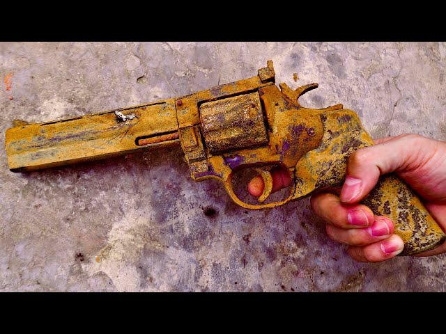 Fully Restoration old Gun Smith & Wesson rust | Restore by Gun Smith & Wesson