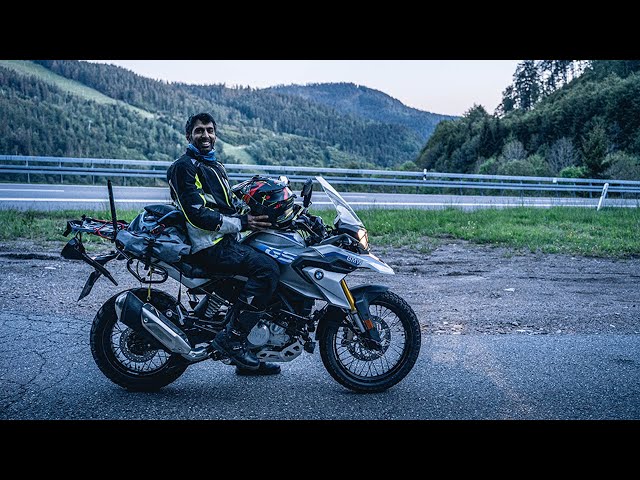 Along the Austrian Border Ep. 04 | Germany to Pakistan and India on Motorcycle