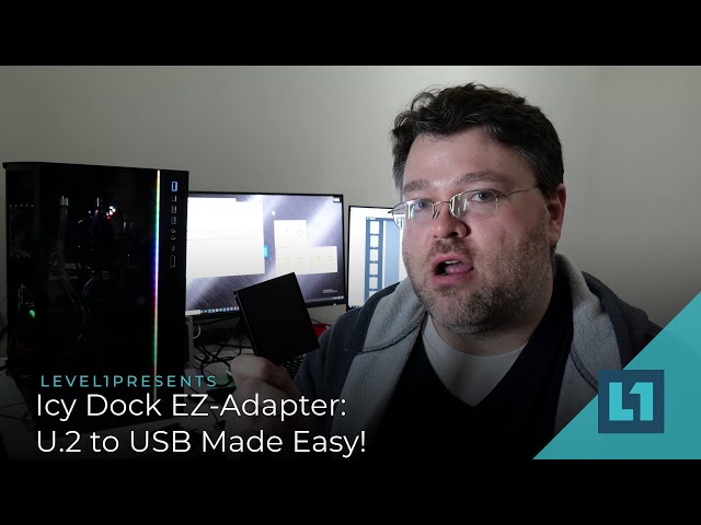 Icy Dock EZ-Adapter: U.2 to USB Made Easy!
