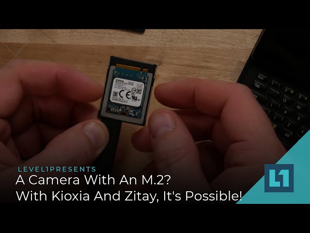 A Camera With An M.2? With Kioxia And Zitay, It's Possible! Inexpensive XQD