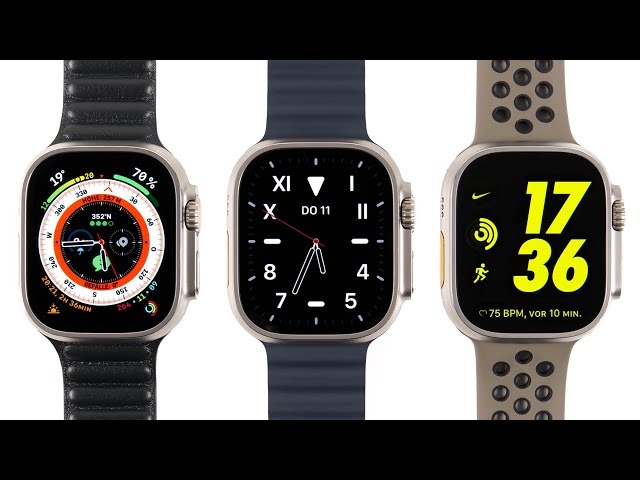 Meine TOP 10 Apple Watch Zifferblätter / Watch Faces (2023)