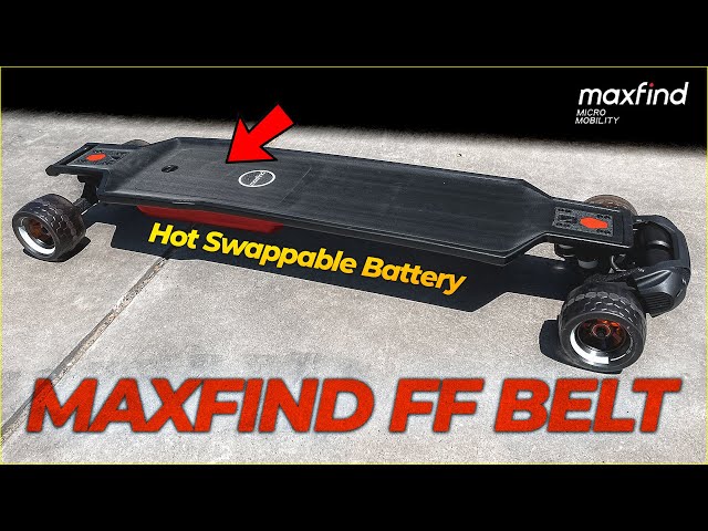 In Depth Review: MAXFIND FF BELT Electric Skateboard
