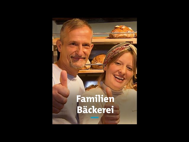 Vater und Tochter backen nur Brot aus Sauerteig 🍞 #brotbacken #sauerteig #bäcker