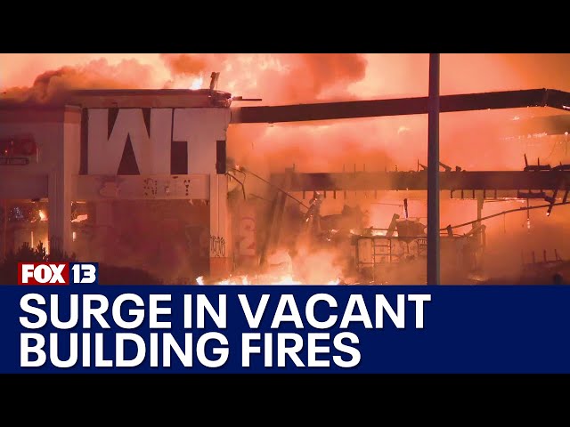 Seattle Fire Dept. concerned by surge in vacant building fires | FOX 13 Seattle