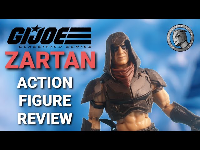 Zartan GIJOE classified action figure review