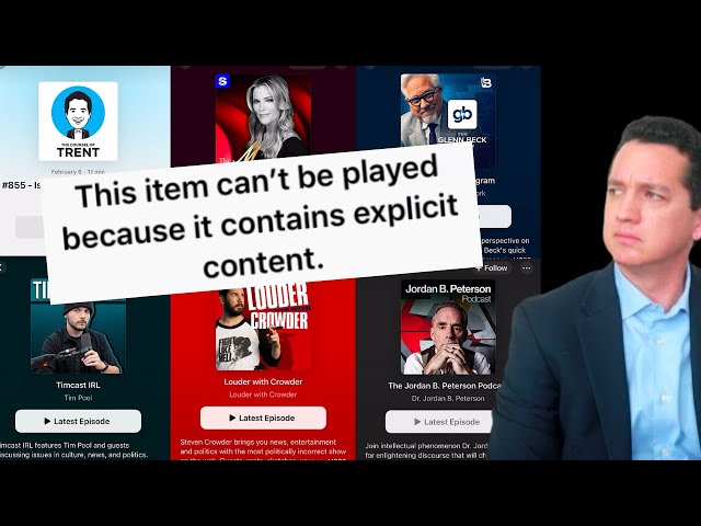 BREAKING: Apple Podcasts Censors Conservatives (And Me!)