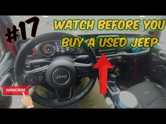 What to Look for when Buying a Used Jeep.  Jeeping for Beginners.