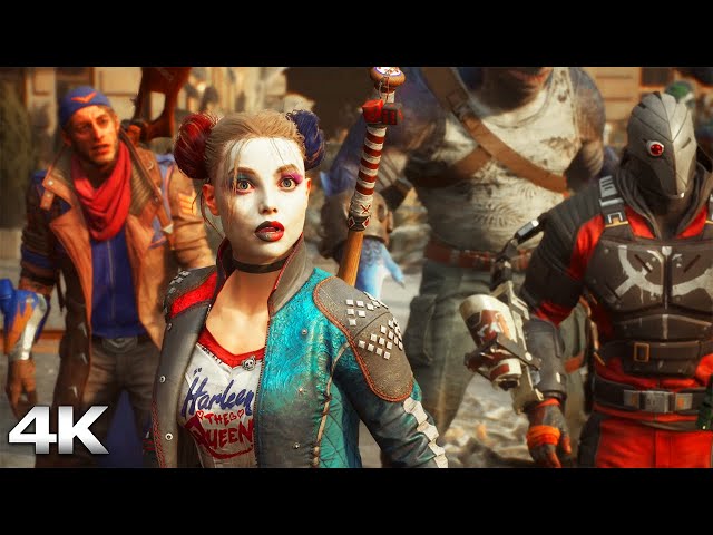 SUICIDE SQUAD: KILL THE JUSTICE LEAGUE All Cutscenes (Full Game Movie) 4K 60FPS Ultra HD