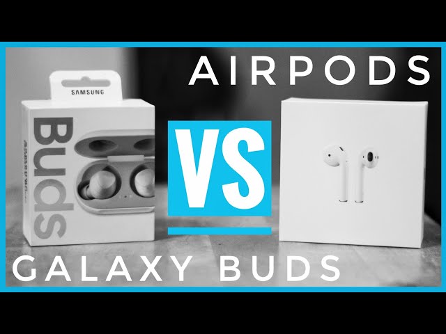 Samsung Galaxy Buds are BETTER than Apple AirPods  (2019)