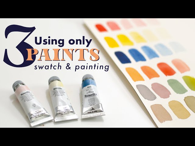 My TOP THREE Paints for Watercolor!