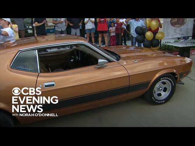 How restoring an old Mustang fostered joy, friendship for one ALS patient