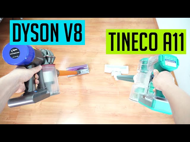 Tineco A11 Master vs. Dyson V8 Absolute [Is Tinceo Better?]