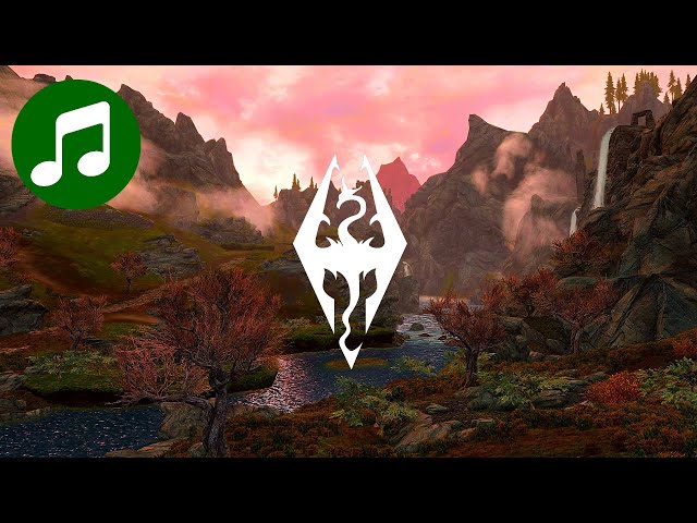 Relaxing SKYRIM Ambient Music 🎵 Chill Mix (Elder Scrolls OST | Soundtrack)