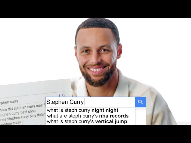 Stephen Curry Answers The Web's Most Searched Questions | WIRED