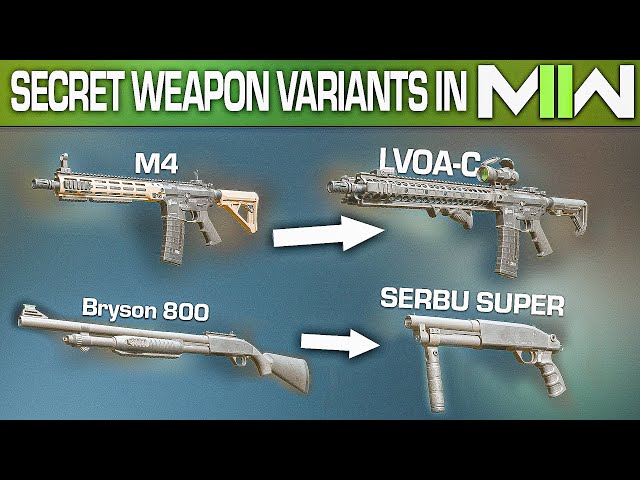 Hidden Weapons in Modern Warfare 2 - Part 1