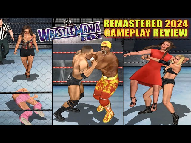 WrestleMania XIX Remastered 2024 Gameplay Review | GameCube Legends | 4K
