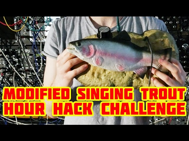 MODIFIED SINGING BASS / TROUT HACK WALKTHROUGH #circuitbent #howto
