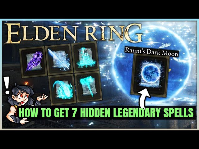 How to Get 7 OP HIDDEN Sorceries - Ranni's Dark Moon Location & More  - Elden Ring Legendary Spells!