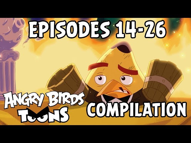 Angry Birds Toons Compilation | Season 2 Mashup | Ep14-26