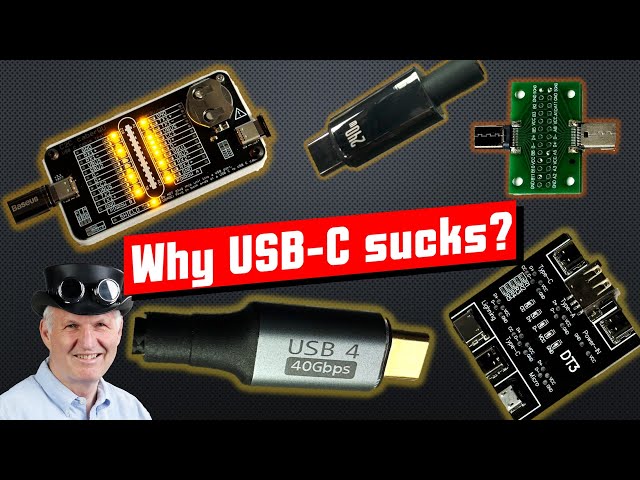 USB-C Tutorial for Everybody (Connector, Cable, PD, Data Transfer, Devices)