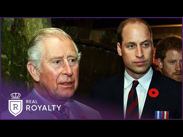 The Story Of King Charles' Rocky Relationship with Prince William | Royal Succession | Real Royalty