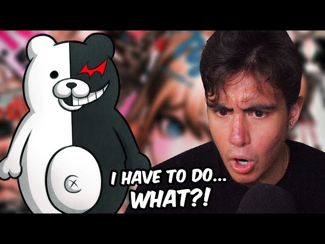 I'M TRAPPED IN SCHOOL & THEY WANT ME TO DO SOME SERIOUSLY MESSED UP THINGS TO LEAVE | Danganronpa