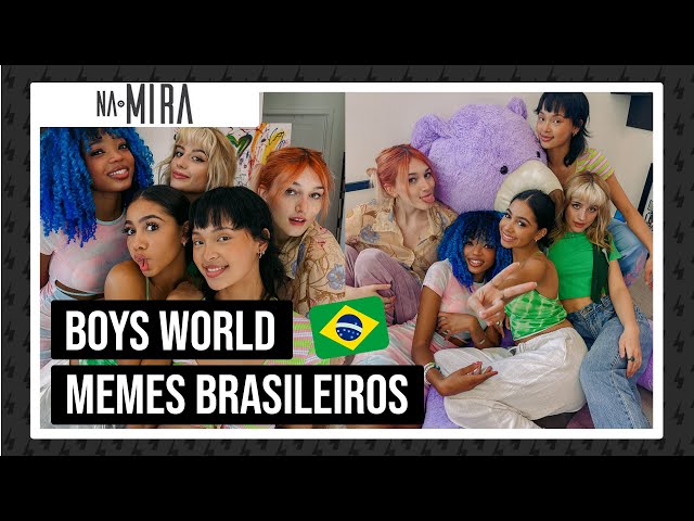 Boys World falando memes brasileiros