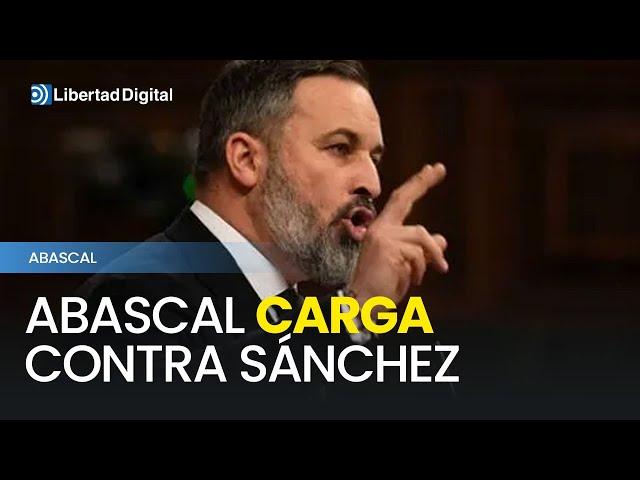 El discurso completo de Abascal contra Sánchez en el debate sobre la amnistía